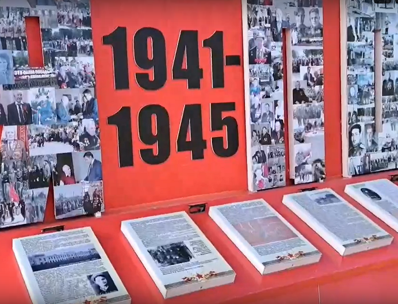 Акция «Герои вне времени», посвящённая празднованию 79-ой годовщины Победы в Великой Отечественной войне..